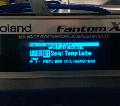 Roland fantom ricambio oled - roland, xr