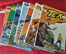 TEX Lotto di 8 Albi TUTTO TEX
