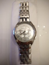 Emporio Armani AR-1702 Men Silver Stainless Steel Analog Dial Quartz Watch MP534