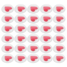  480 pezzi di occhi mobili: piccoli occhi mobili adesivi a forma di cuore con