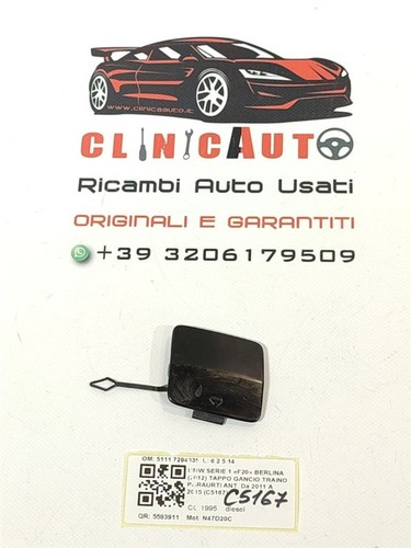 Tappo paraurti anteriore - paraurti,