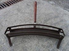 VECCHIO RARO ATTREZZO PER SCALDARE PANE E ALTRO CIBO DAVANTI AL FUOCO DEL CAMINO