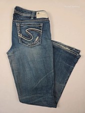 Jeans argento Aiko bootcut
