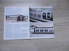 RIMESSA LOCOMOTIVE ITALIANA PLASTICO MODELLISMO FERROVIARIO COSTRUZIONE TRENI FS