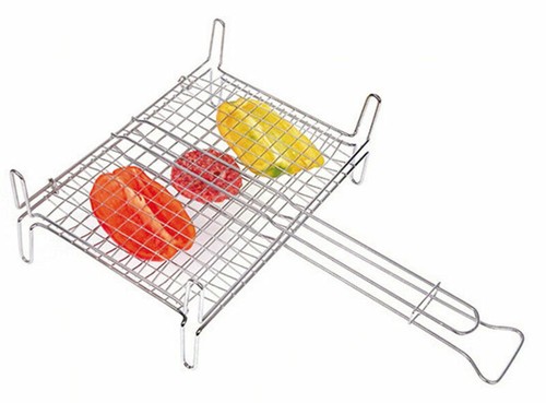 Griglia pesce barbecue doppia - griglia,