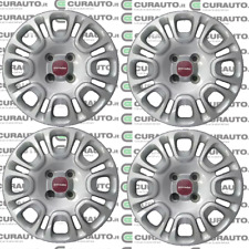 KIT SET 4 COPRICERCHI - BORCHIE COPPA RUOTA FIAT PANDA 2012> 13> DIAMETRO D14"