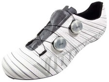 Scarpe ciclismo strada Vittoria Revolve - seta bianco/grigio (suola carbonio FCT) 46