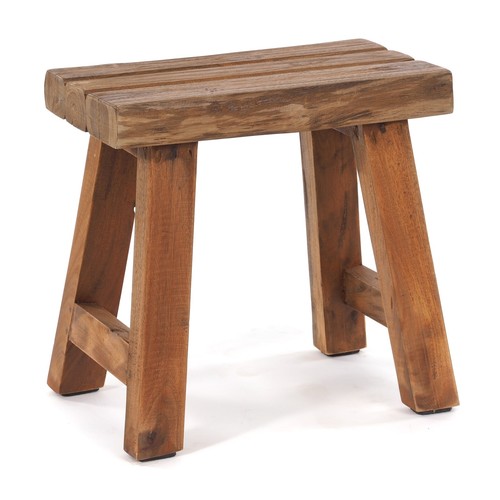 Sgabello legno rustico - legno, |