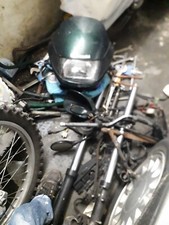 Forcelle kawasaki kle 500 I serie 93 verde petrolio 