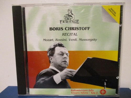 Boris christoff recital - boris,