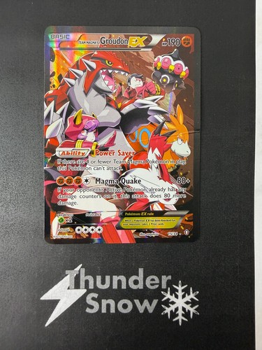 Team magma groudon 15 - magma's, ex