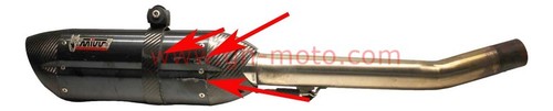Echappement mivv inox noir - mivv,