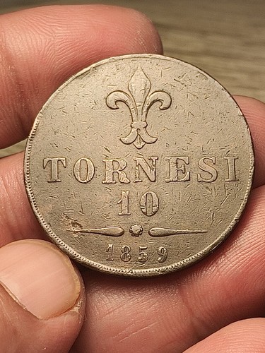 Napoli tornesi 1859 regno - 10,