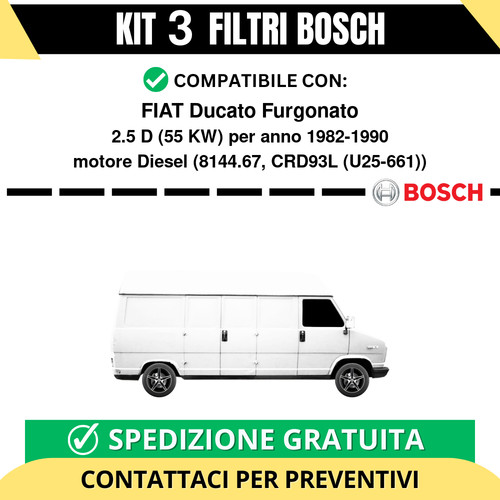 Kit bosch filtri - bosch, 3