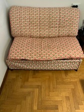 Divano Letto  2 Posti Seduti 1 Piazza e Mezzo in tessuto lavabile 