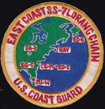 Patch catena USCG Guardia Costiera East Coast SS-7 Loran C N-19
