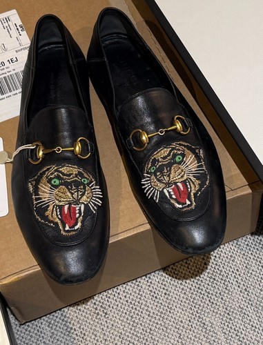Mocassini gucci horsebit tiger - gucci,