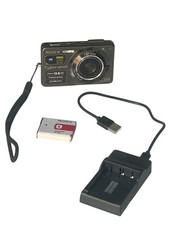 Sony Cyber-shot DSC-W300 fotocamera digitale compatta 13,6 MP 3x zoom titanio testata 