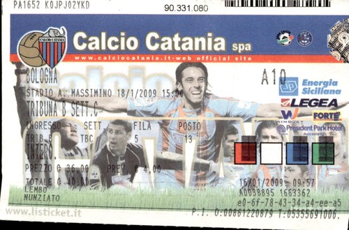 Biglietto stadio calcio - biglietto,