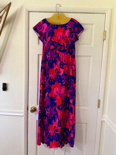 Maxi abito vintage - sm, hawaiano