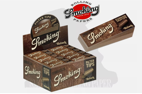 Filtri carta smoking brown - filtri,