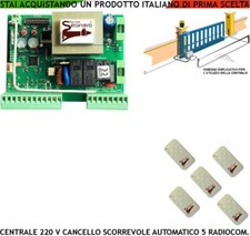 Scheda elettronica cancello - scheda,