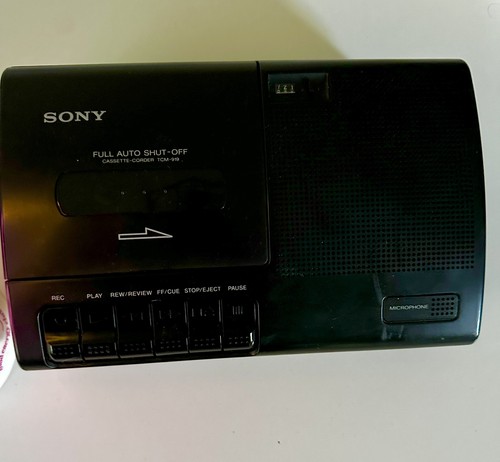 Sony tcm 919 - sony, tape
