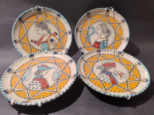 Piatti parete maiolica - parete, in