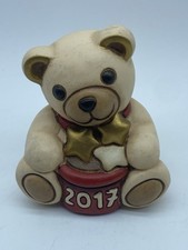 THUN orso Teddy auguri  buon anno 2017 Rosso , Altezza 7,5 cm.