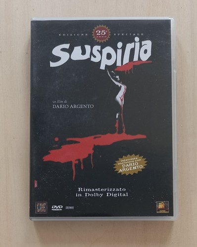Dvd film suspiria - film, dario