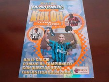 ALBUM FIGURINE CALCIATORI MERLIN'S CALCIO D' INIZIO KICK OFF. CALENDARIO POSTER 