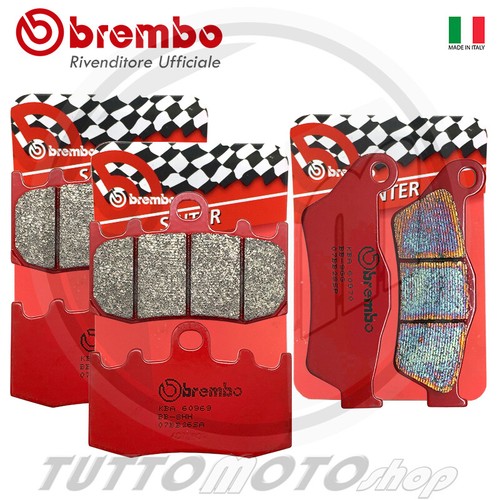 Kit pastiglie brembo rosse - kit,