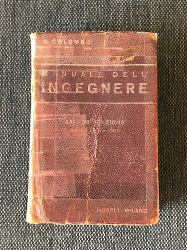 Manuale dell ingegnere - dell'ingegnere,, g