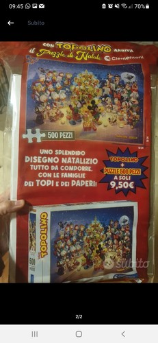 Topolino 3494 con puzzle di - #3494,