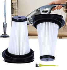 2 filtri Hepa rotondi per