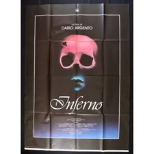 manifesto INFERNO Dario Argento Teschio lavia lazar mastelloni miracle A259