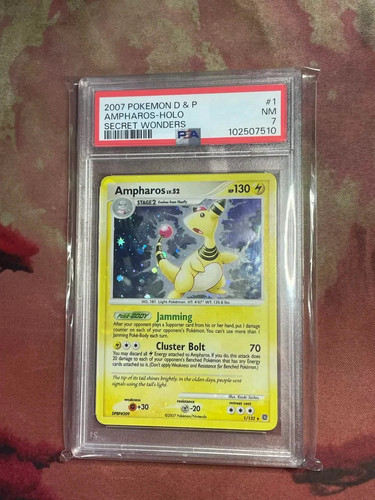 Ampharos 132 secret wonders - ampharos, 1/132