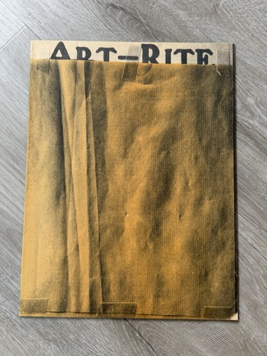 Art rite nyc 1974 - nyc, ~