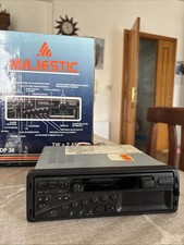 [ANNO 1997] AUTORADIO VINTAGE MAJESTIC DP 38 CON SCATOLA ORIGINALE 1 DIN
