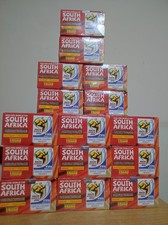 PANINI FIFA WORLD CUP SOUTH AFRICA 2010 SEALED BOX SIGILLATO 100 PACKS BUSTINE 