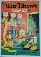 Walt Disney Comics and Stories #124 Dell 1951 (1.8)