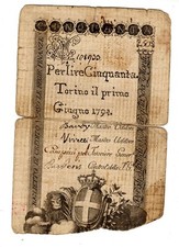 Italy ITALY ITALIA Billet 50