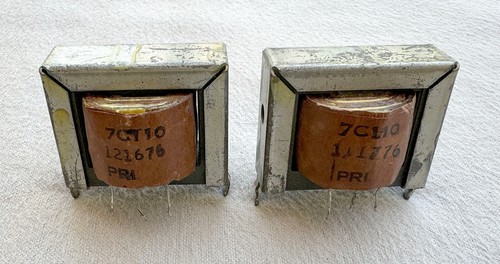 Two vintage mci 7c110 110 - two,