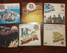 KC And The Sunshine Band - Lotto 6 Vinili 45 Giri 7" Funky Disco Soul Music