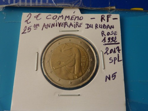 Commémorative 25 em - €,