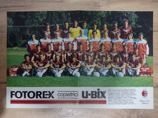 Poster AC MILAN 1986 - 1987
