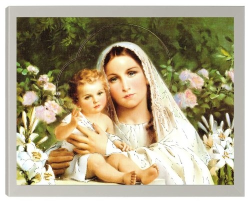 Madonna and child mary with - madonna,