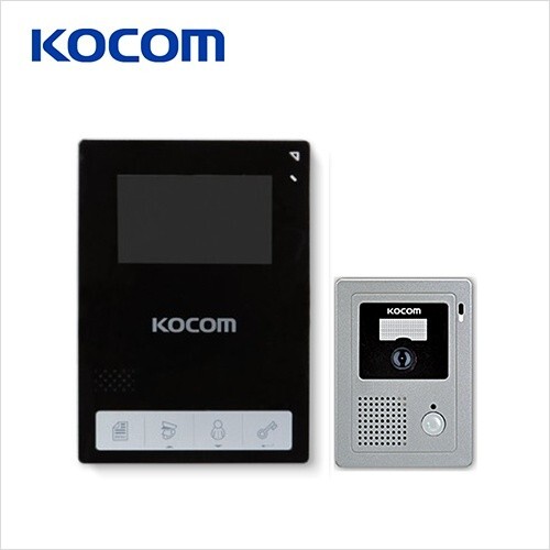 Kocom kcv 434 black - kocom, 4.3"