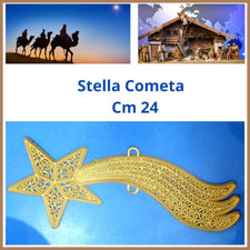 Stella cometa presepe artigianale statuine presepio presepio decorazioni natale