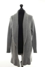 Women's M Grey Plain Knit